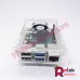 Vỏ hộp mica có quạt tản nhiệt SP27 dành cho Raspberry Pi 4 